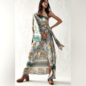 New Free People Pardon My French Maxi Dress